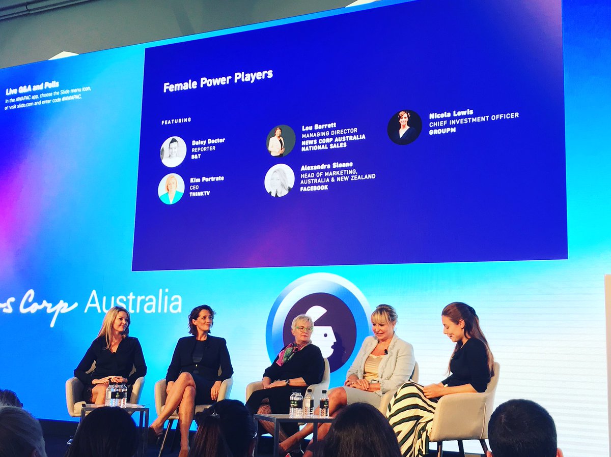 bandt's tweet image. B&amp;amp;T’s very own @_daisydoctor moderating the Female Power Players panel @advertisingweek #AWAPAC #womeninmedia #btwim18