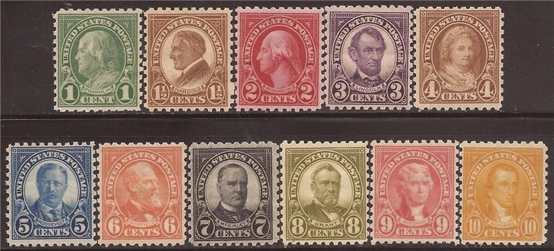 StampBidder's tweet image. US Stamp - 1923-6 Regular Issue 11 Stamp Set - Perf 10 CV $371 #581-91 ebay.to/2JgHGkS #stamp #philately #UK