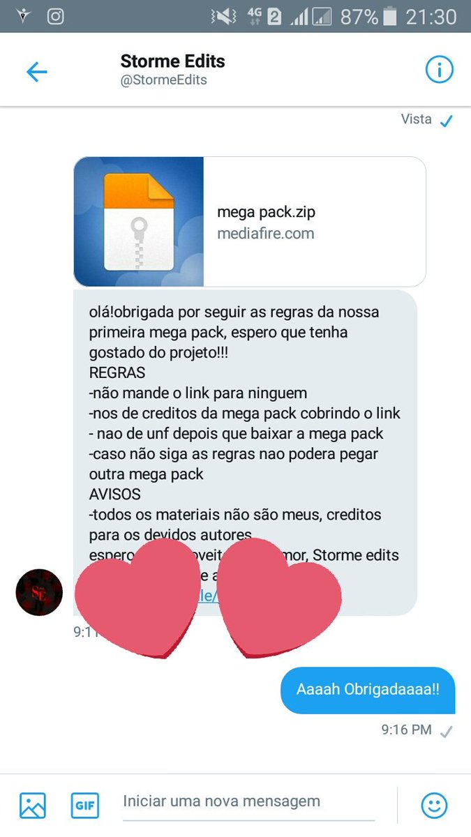 StellarDesign_'s tweet image. Mega Pack da @StormeEdits ameiii!!