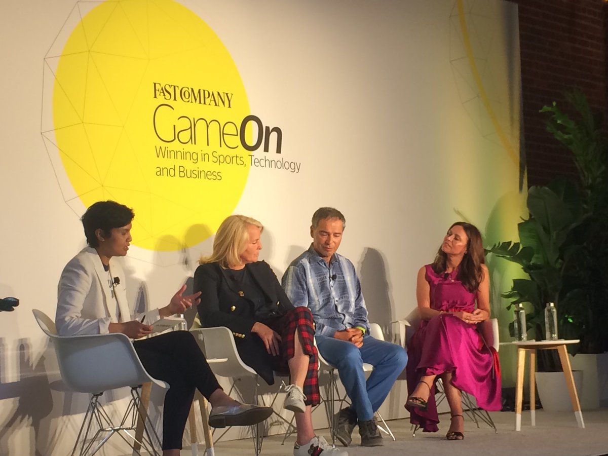 loved listening to the panelists at the FastCompany Game On event this afternoon in San Jose