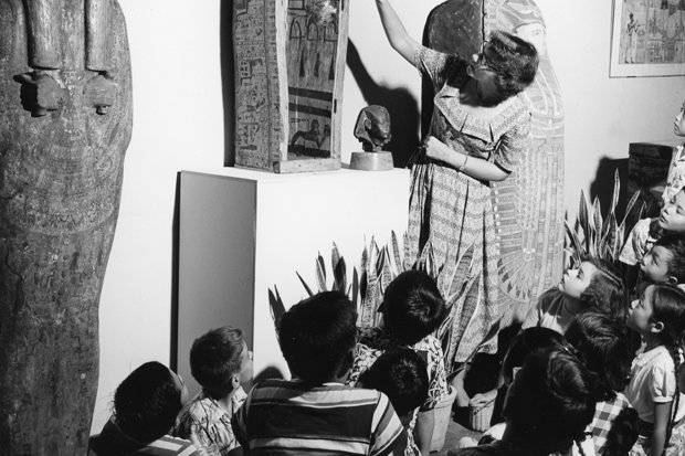 honolulumuseum's tweet photo. Current Art School student 73-year-old Glenn Bauer recently noticed himself as a kid in a museum archives photo from the 1950s. Read more: https://t.co/Gg11dpjOEh https://t.co/ZETPEA2EtH