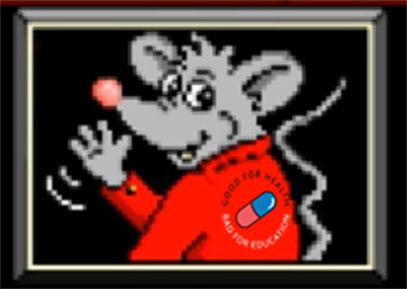 Dingledoo's tweet photo. @MikePanoots This mouse has an appreciation for Japanese animation https://t.co/fGRvzUVYan