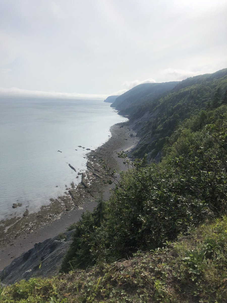 Hiked at Cape Chignecto Park this weekend. Then slept for 7 hours like a lame cow avoiding the pain of standing up to visit the feed bunk.