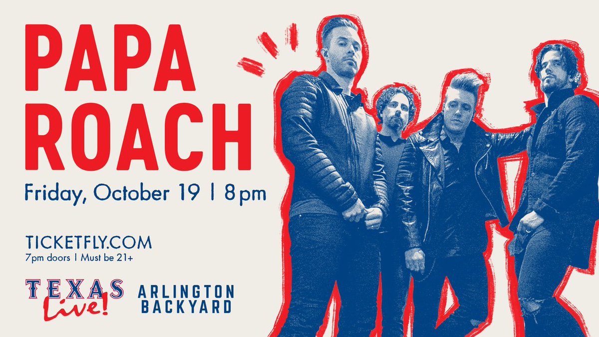 paparoach's tweet photo. NEW SHOW: Arlington, TX https://t.co/c9gZGSlSua https://t.co/HVGtIyWa81