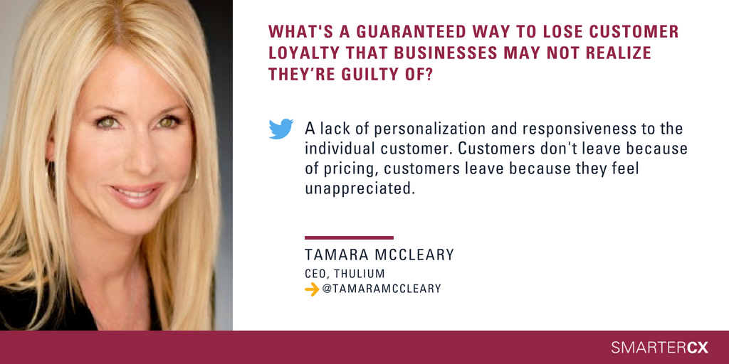 TamaraMcCleary's tweet photo. 4 common #customerloyalty goofs from #CX experts @TamaraMcCleary, @ShashiB, @CarlaJohnson &amp; @Rieva https://t.co/fJhLBfSy7z #SMB #B2B #B2C MT @OracleSMB via @SmarterCX https://t.co/40U7JJ5ihP