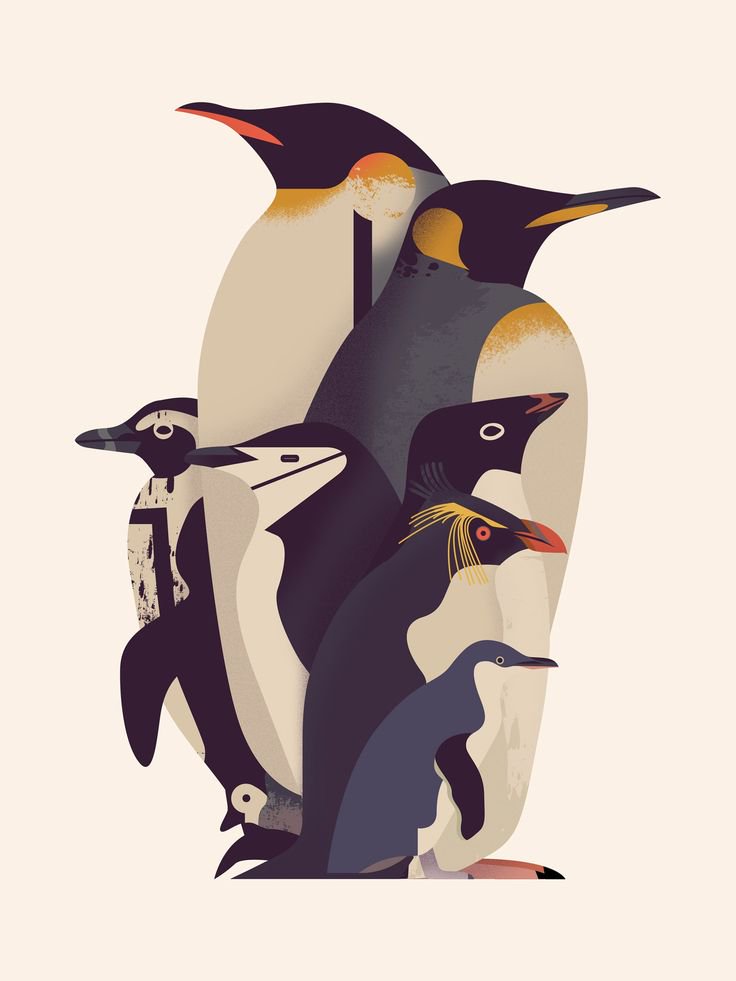 ナカジマナオミ A Twitter カッコイイ T Co Tscb7fn9dq ペンギン ペンギンイラスト Penguin