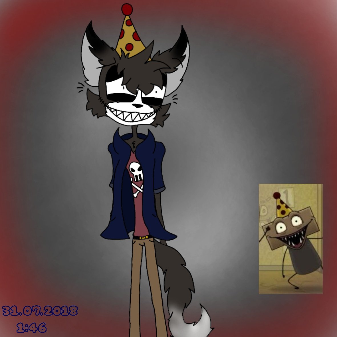 InkLORD2's tweet photo. Khe. I hope everyone remembers one night at Flumpty's... Just decided to draw my favorite demon from this game in the form of a cat. Hmmm ...
#Birthday_Boy_Blam https://t.co/S6iOlEzH3Y