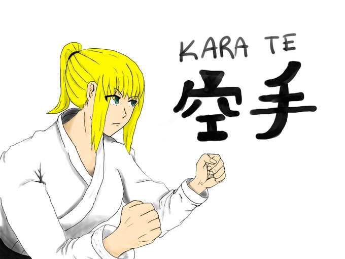 空手家の女子のtwitterイラスト検索結果