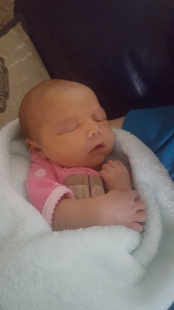 AJWood59415242's tweet photo. Welcome to my newest grandbaby, a granddaughter, Amaya Jane!! She arrived July 24th at 9:20 p.m.  She is a keeper!! 💞 #MCEloves https://t.co/dDwLd87Fkv