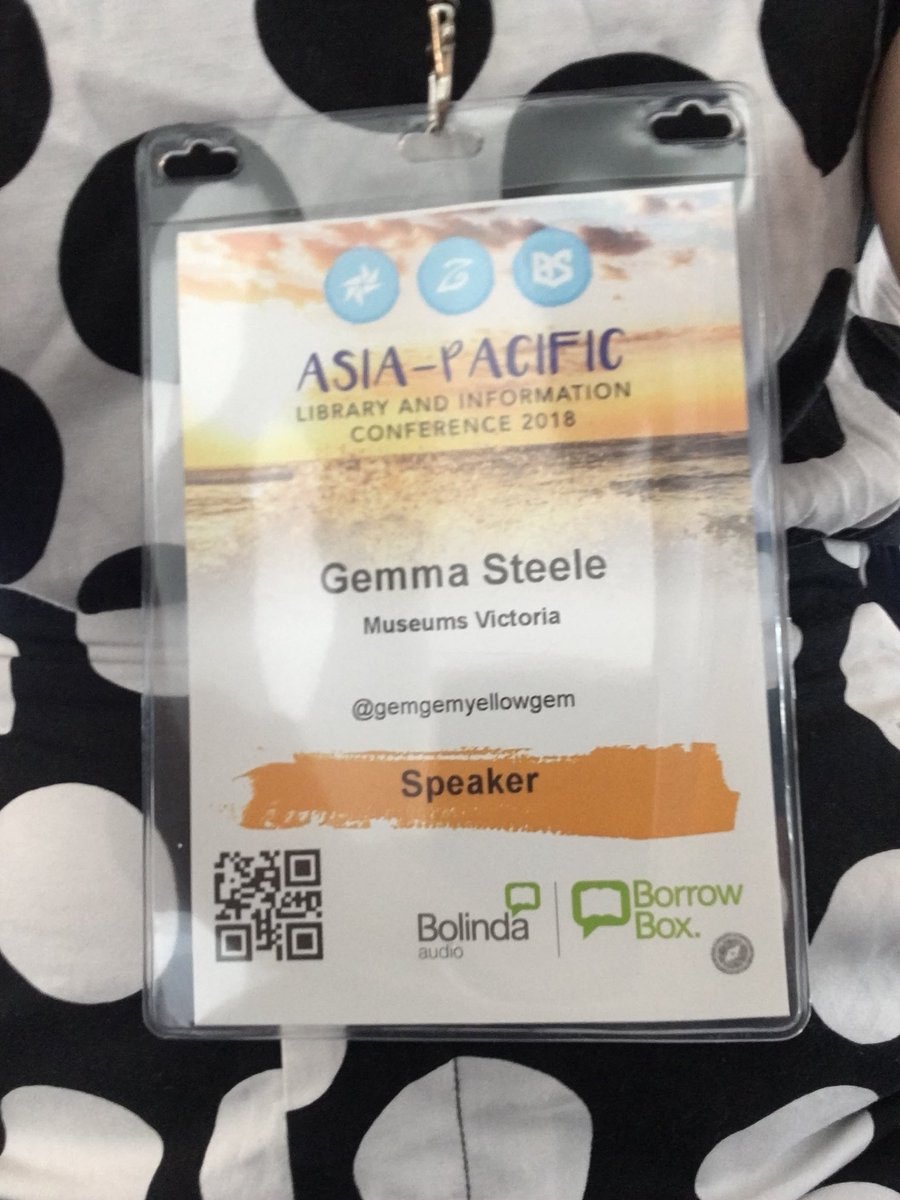 museumbooks's tweet image. And so it begins...
#APLIC18 @aliaconference #LibrarianStyle #ConferenceStyle