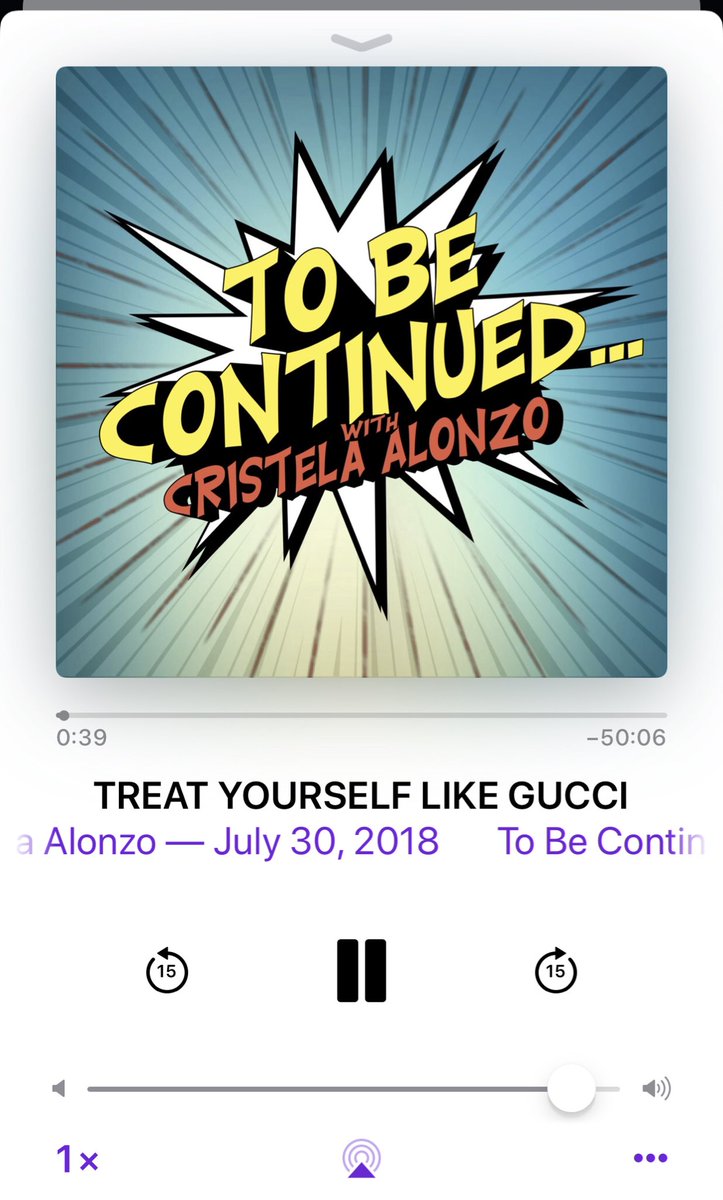 MrsAprilGC's tweet photo. When youβve had a really shitty day @cristela9 comes to the rescue with her much missed podcast ππ #ToBeContinued #Cristela #All4OfUs https://t.co/v47CEb6CQk