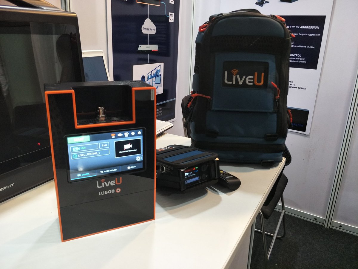 LiveU_SAsia's tweet photo. Days at the Police Expo, New Delhi (27-28 July '18) #LiveU #LU600 and #LU200 https://t.co/bL4JZq2iC4