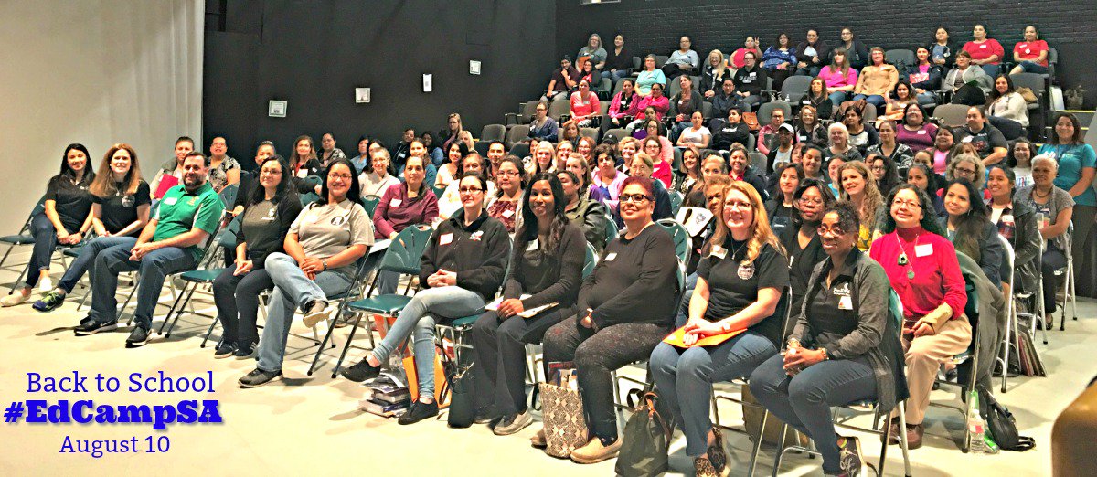 PreK4SA's tweet photo. #SanAntonio educators, grades Pre-K thru 3rd grade, join @PreK4SA on 8/10 for a back-to-school #EdCampSA to learn, share, grow w/ other local educators.
Previous #EdCampSA events filled to capacity quickly so register today to secure your free spot: https://t.co/4QWSOjRW3D https://t.co/g2WTV4dAKB