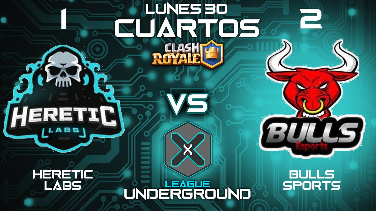 UnderGroundLCR's tweet photo. ⚡️Cuartos⚡️
En formato RPL
@BullseSports1 Vs @HereticLabs_ 
2-1
Bulls sPorts pasa a Semifinales https://t.co/VQ3tQmOuKx