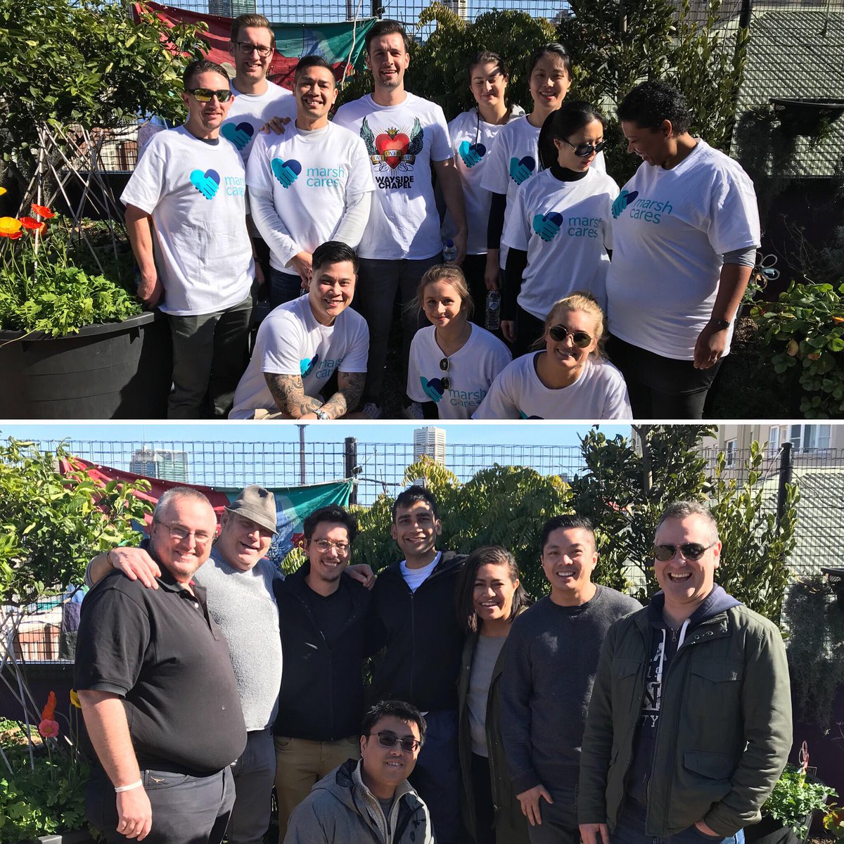 Wayside1964's tweet image. What an amazing week of corporate volunteers! Last week, #WaysideChapel welcomed the teams from @MarshGlobal &amp;amp; @PhoenixHSL, who were both truly captured by the awesome at Wayside. We learnt as much from them as we hope they learnt from us. Thank you to both teams for coming in!