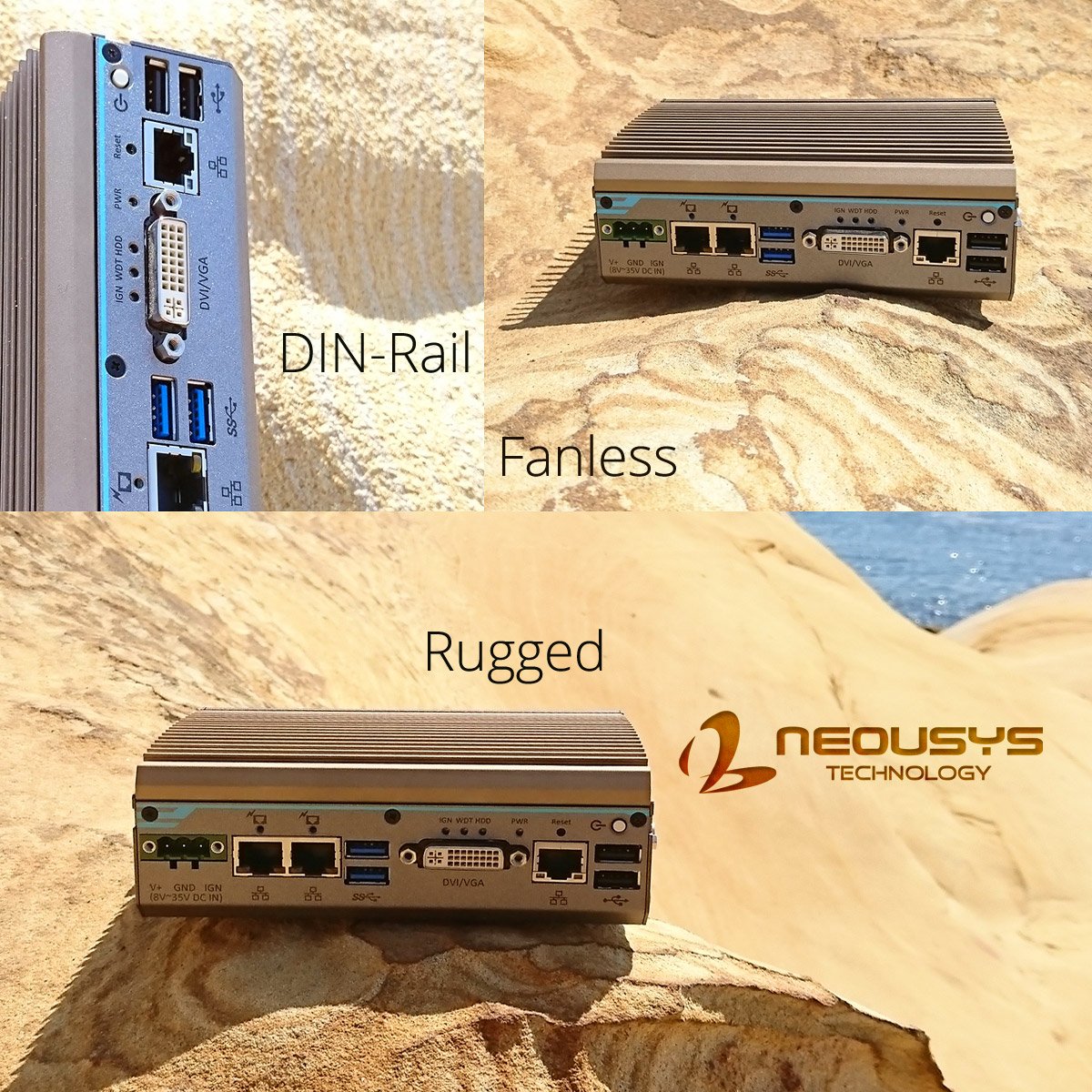 neousys's tweet photo. Neousys POC-300’s #rugged, #DIN_rail mountable and #wide_temperature operability is a reflection of the unique landscape formation at #Taiwan #Yehliu National Park that is ever evolving and withstands the test of time! https://t.co/8U2ssYtH83 https://t.co/KDerkcJXhl