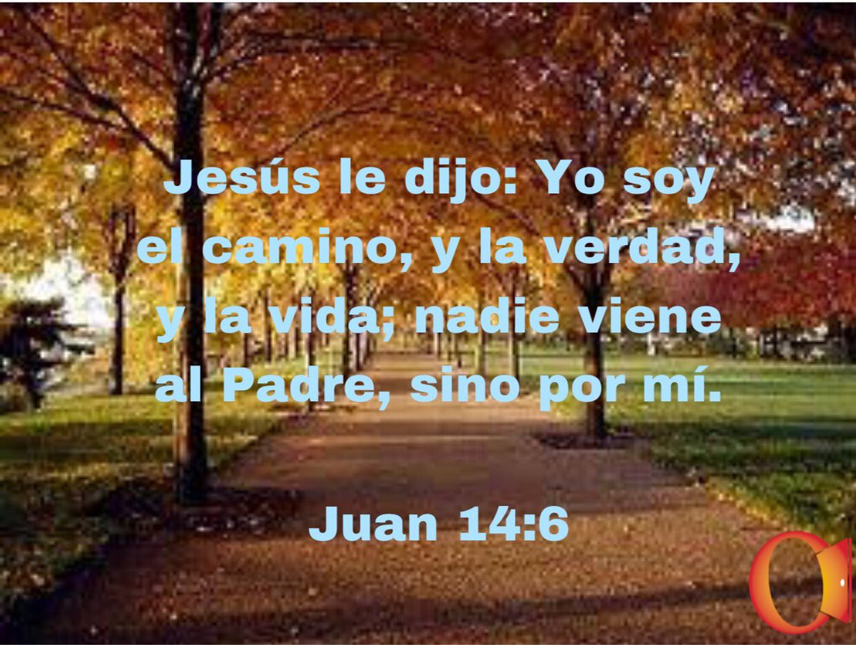 Él es el único camino 

Juan 14:6