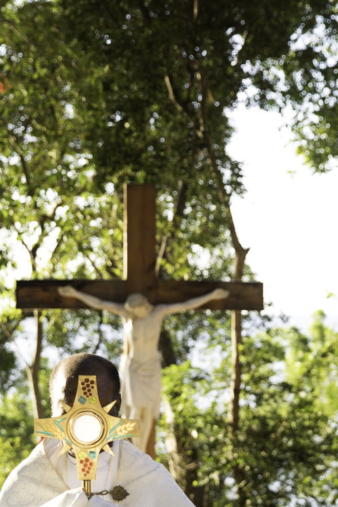 ftejada22's tweet photo. From our Eucharist Procession here at the base in preparation for summer camp! The Relentless Father is good and is here for you and for me! https://t.co/a6b49SZk2r