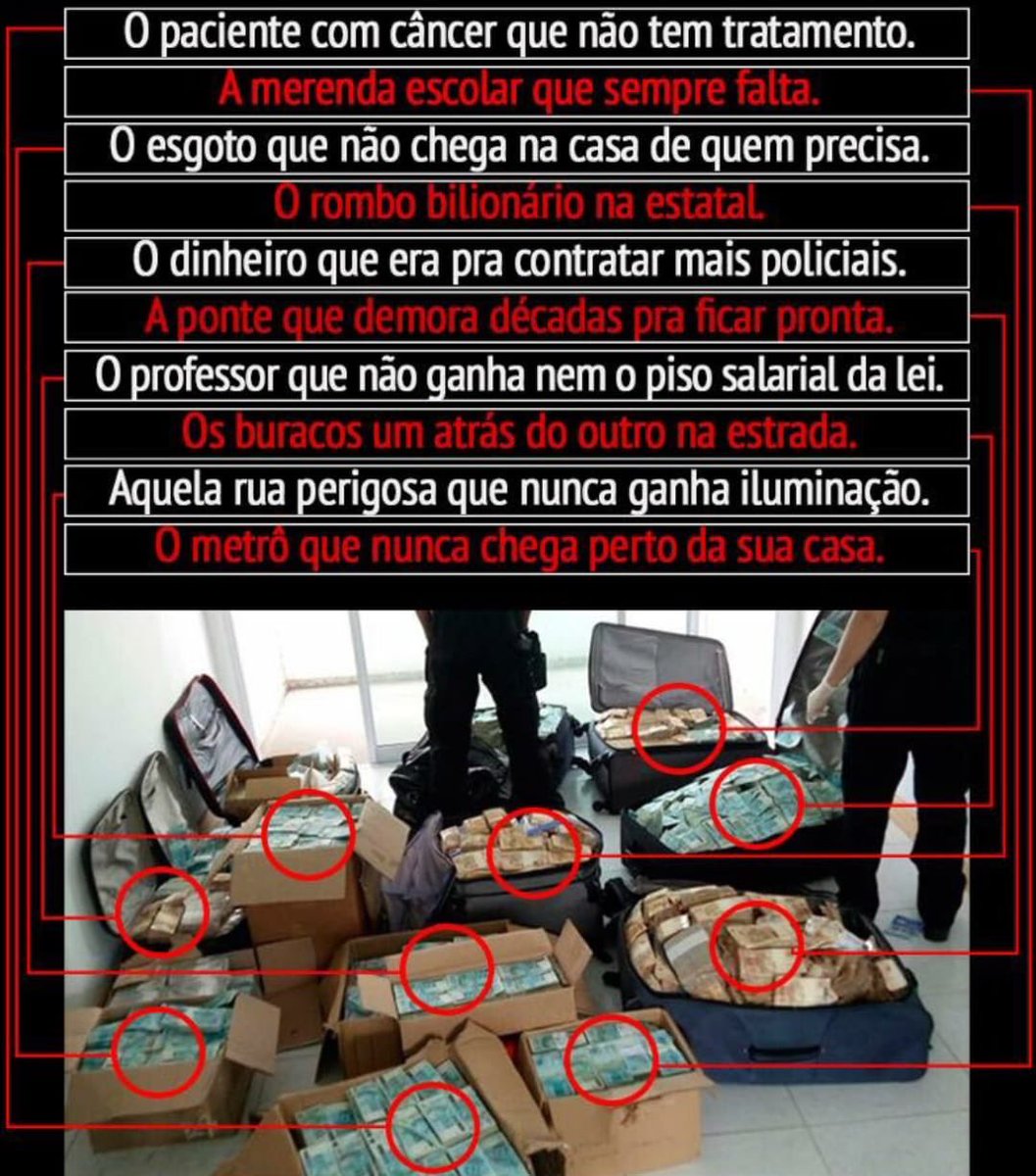 ManoJef's tweet photo. #rodavida a redução da carga tributária do país, se resolve desburocratizando a iniciativa privada, aplicando corretamente o dinheiro público, combatendo a corrupção e impedindo que malas como essas existam. @jairbolsonaro @CarlosBolsonaro @BolsonaroSP #BrasilComBolsonaro https://t.co/K5jheCTkbC