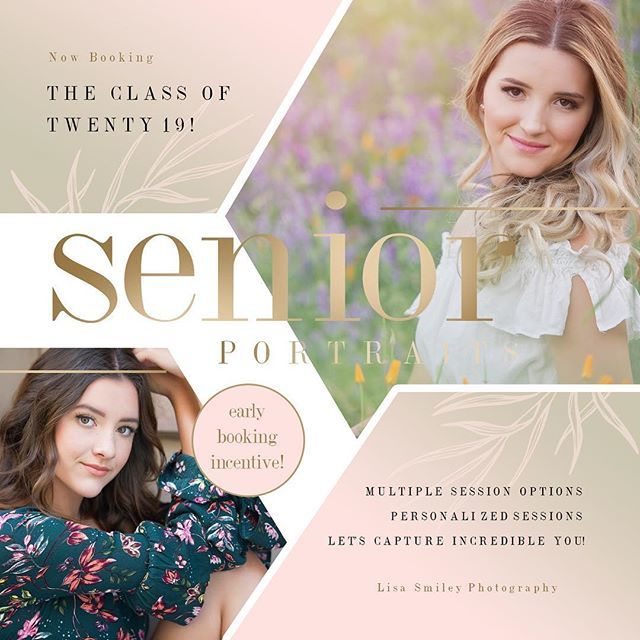 lisasmileyphoto's tweet photo. Now booking High School Seniors! And because this year I also have a senior graduating, I am offering a very special discount for the Class of 2019! Be sure to book soon to take advantage of the early booking discount. Can’t wait to capture you! #classof… https://t.co/agiIX0PWPX https://t.co/ZlOWsZDHRv
