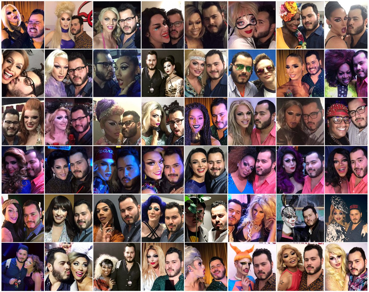 SoyPechugo's tweet photo. Collage actualizado #rupaulsdragrace #DragQueens https://t.co/mk5juAFT2C