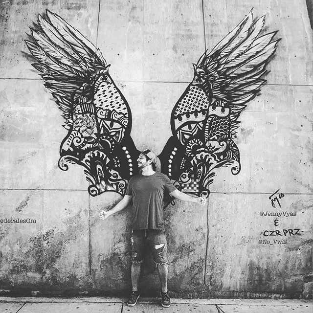 En el medio de uno de los barrios más cancheros de Chicago... este arte callejero ift.tt/2ArDz28