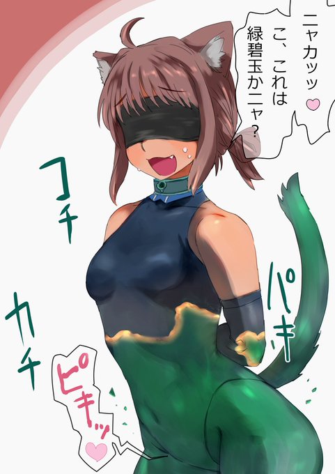 固まり心地で自分が何の石材になっているかを言い当てるプロニャン子 