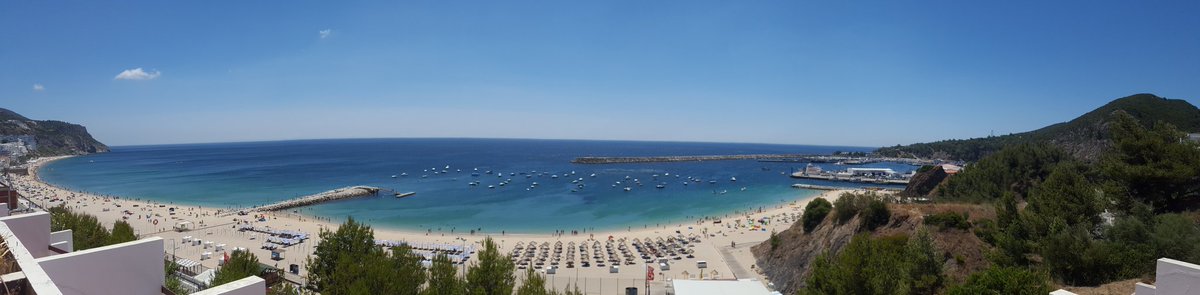 The view from our hotel room 👌