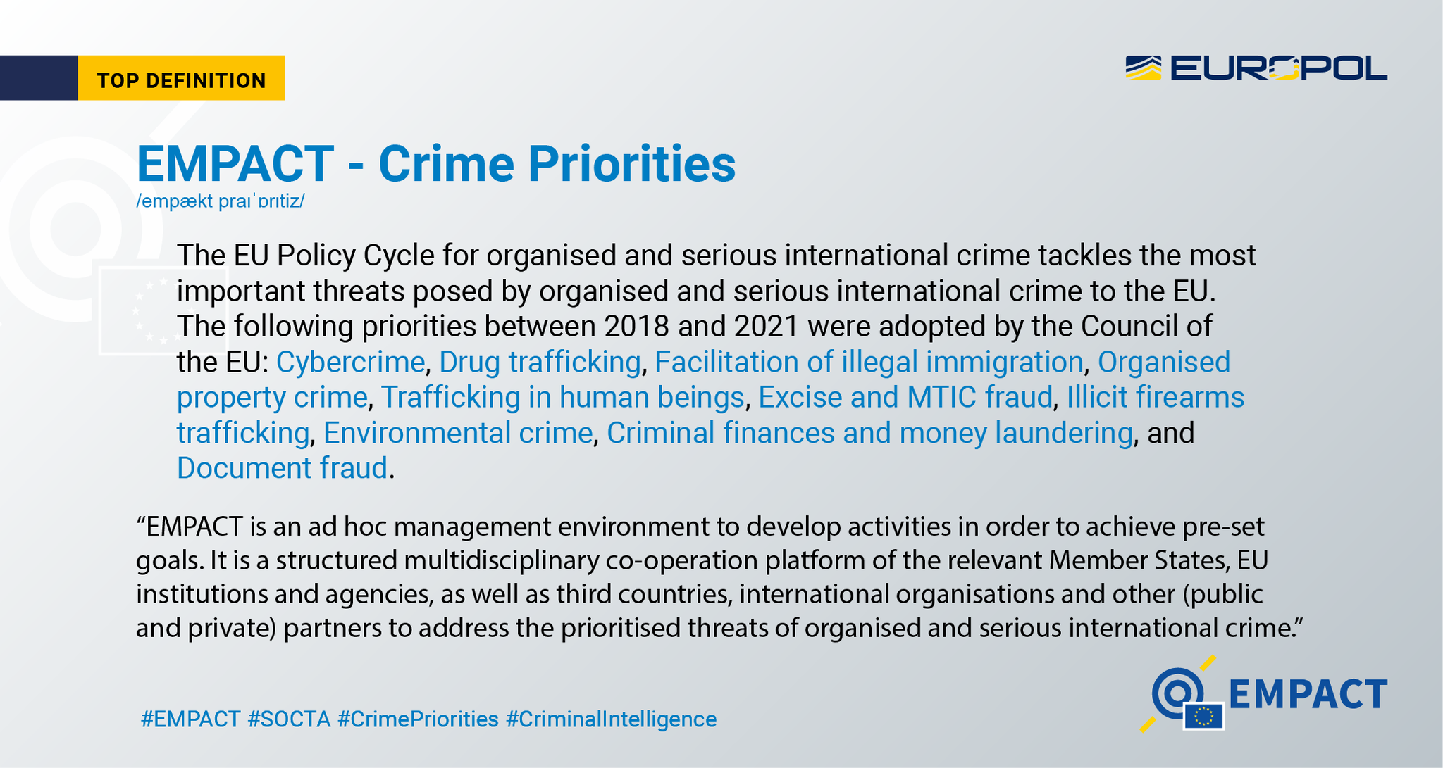 Europol On Twitter Good Things Happen When You Set Your Priorities Straight Do You Want To Know Our Secret To Make This Happen In The Eu Have A Look At