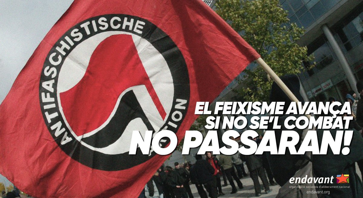 endavant_nord's tweet photo. [#COMITÈS #ANTIFEIXISTES] per denunciar, visualitzar, rebutjar, expulsar i combatre el feixisme de qualsevol espai
Entre totes AUTOORGANITZEM-NOS als carrers per #COMBATRE al feixisme ✊🏾
#antifeixistes
#Antifa
#AlertaUltra https://t.co/2kdUGT3tHx