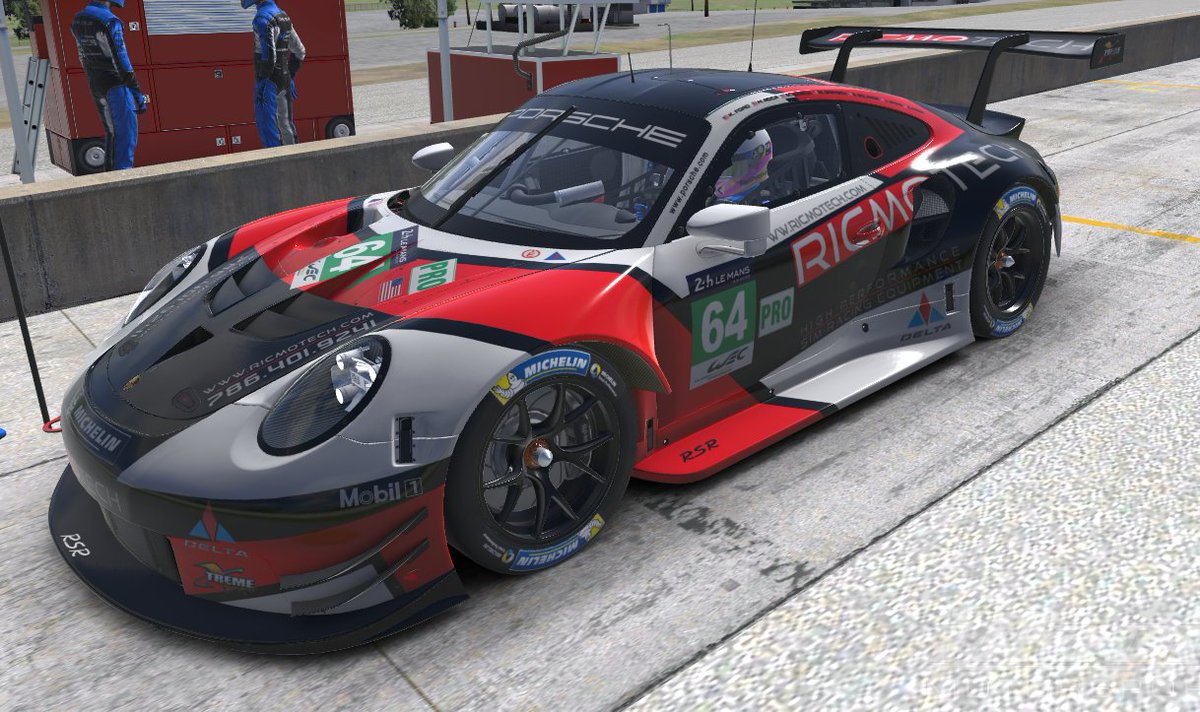 bobbychildsjr's tweet image. Here's my latest submission for @tradingpaints #tptp: The @ricmotech 911 RSR that Ricmotech Motorsports will drive in endurance events! Scheme originally for the GT3 Cup Porsche by Rick Donathan, ported by request.