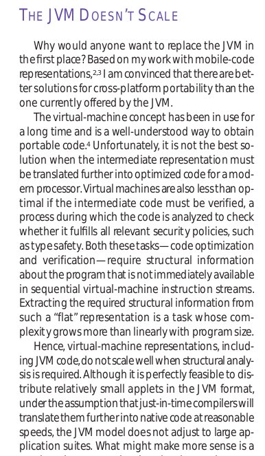alfredxiaoyf's tweet image. 1998 article claimed that JVM didn’t scale