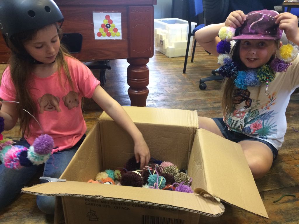 thecyproject's tweet photo. Our juniors at Martock have been getting ready for our annual #playday by making pompom decorations and jewellery boxes! Check these beauts out! More details about play can be found here https://t.co/ISGWLHEiHt #communityday #artsandcrafts https://t.co/tL12afj5Pc