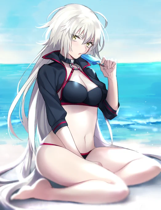 水着ジャルタ配布してくれるおかげでうちにもジャンヌオルタがくるぞやったー! 