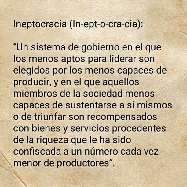 tuprimonv's tweet photo. Occidente se ha convertido en una INEPTOCRACIA https://t.co/MSx03DU6aZ