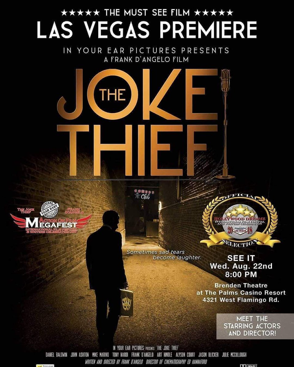 NextSportStar's tweet image. .@FrankDangelo23 's newest film is premiering in Vegas at the #ActionOn and #HollywoodDreamz film festival !