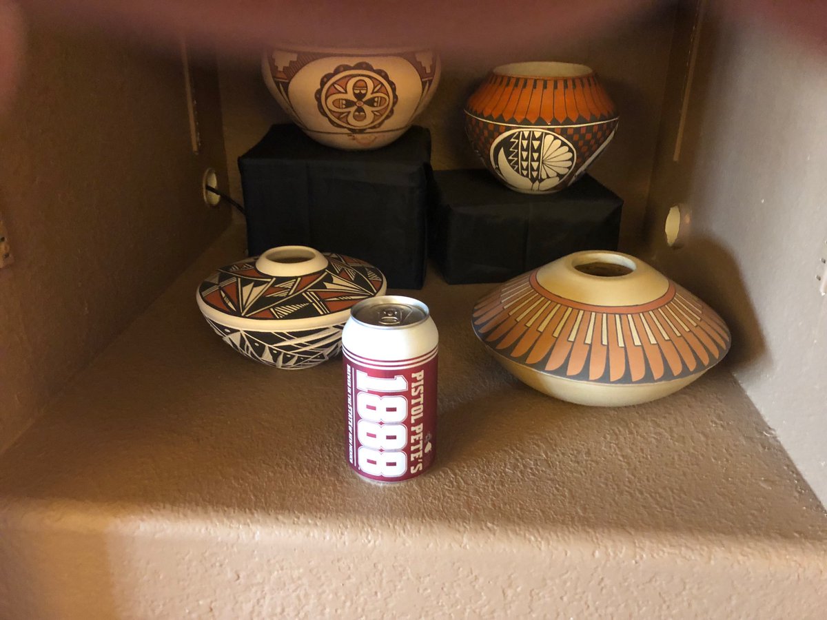 Pistol Pete’s 1888 Ale, a very New Mexican product, is now available in cans. Wobble on!