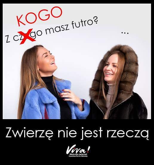 Fundacja_Viva's tweet photo. Zwierzę nie jest rzeczą! Zaprotestuj przeciwko utrzymaniu w Polsce hodowli zwierząt na futra! Przyjdź na demonstrację: Wielka demonstracja - gdzie ta dobra zmiana dla zwierząt: https://t.co/E1yeqNKEcn
13.09 o godz. 17 (Warszawa, Plac Trzech Krzyży) https://t.co/Bccqi2a25S