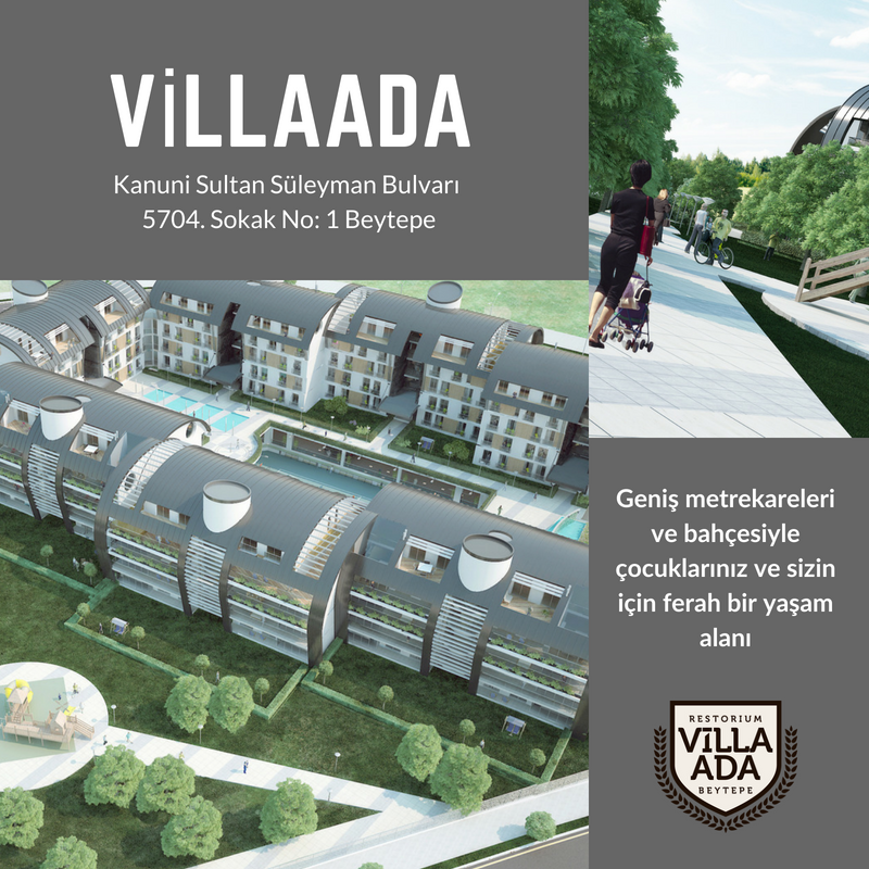 Geniş metrekareleri ve bahçesiyle çocuklarınız ve sizin için ferah bir yaşam alanı.