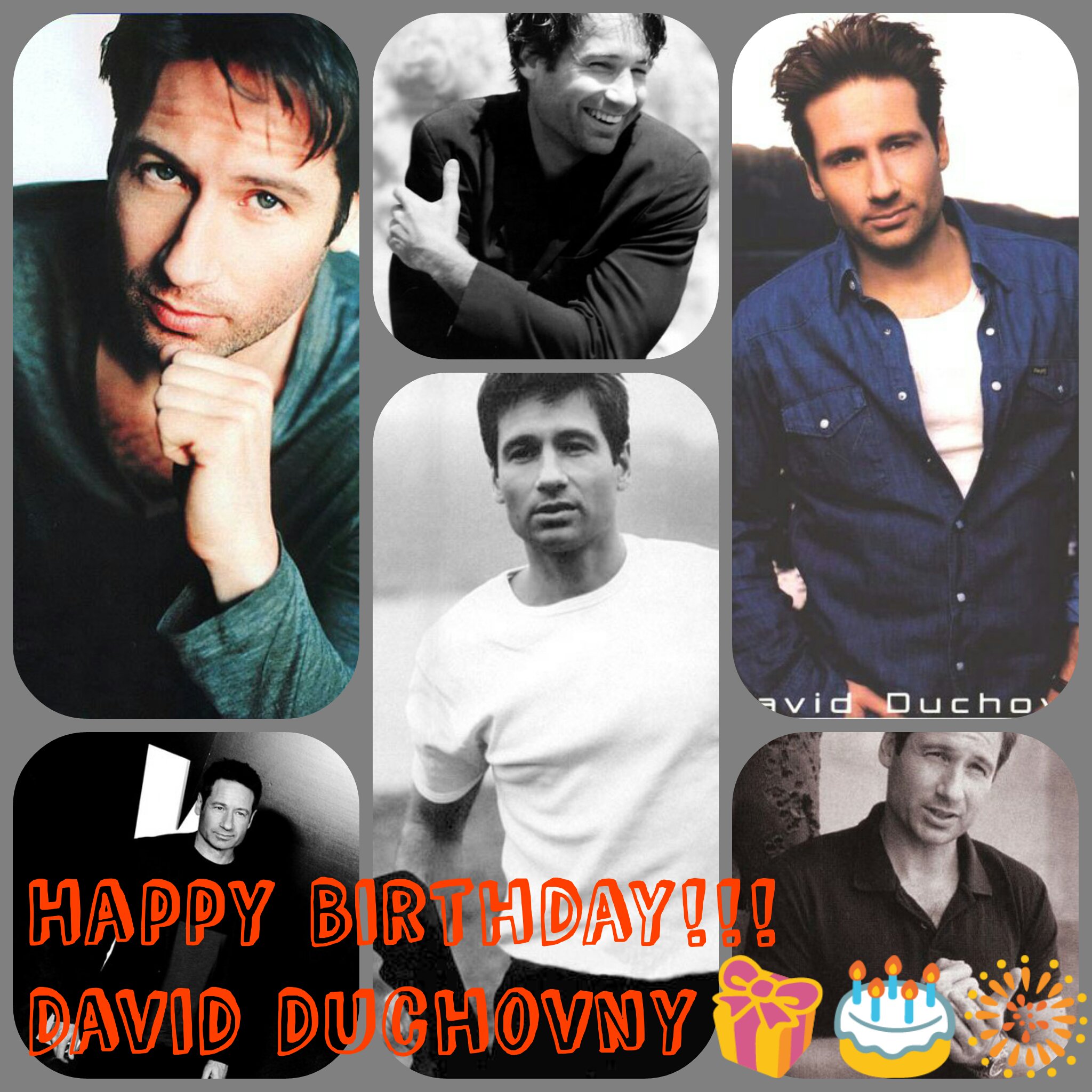 Happy birthday David Duchovny!!!    