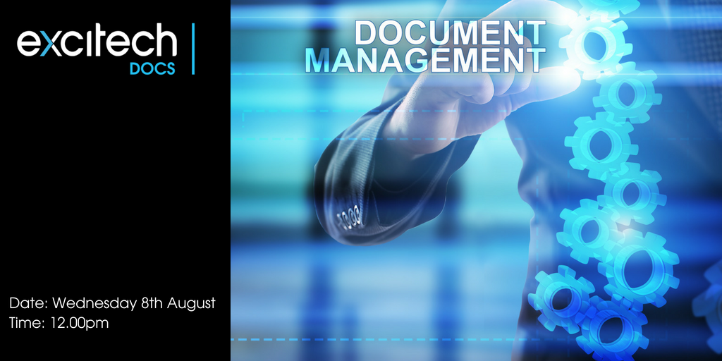 Excitech_Ltd's tweet photo. There's still time to register for our webinar tomorrow which will explore the features and benefits of our drawing and document management system Excitech DOCS, specifically tailored for architects and engineers. Register here --> https://t.co/t4zXWyiJ7k #ExcitechDOCS #DMS https://t.co/s8irJeIUmQ