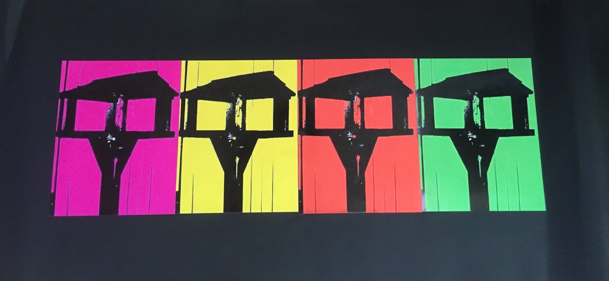 AboutTheWood's tweet photo. First entry for our bird table competition. See pinned post for details. Very Warholesque and very very clever. #birdtable #competition #creative #warhol #andywarhol #photography #Ianrand #allaboutthewood #pottenend #joinery #woodworking #woodinwaterendroad https://t.co/ShzbAzNZem