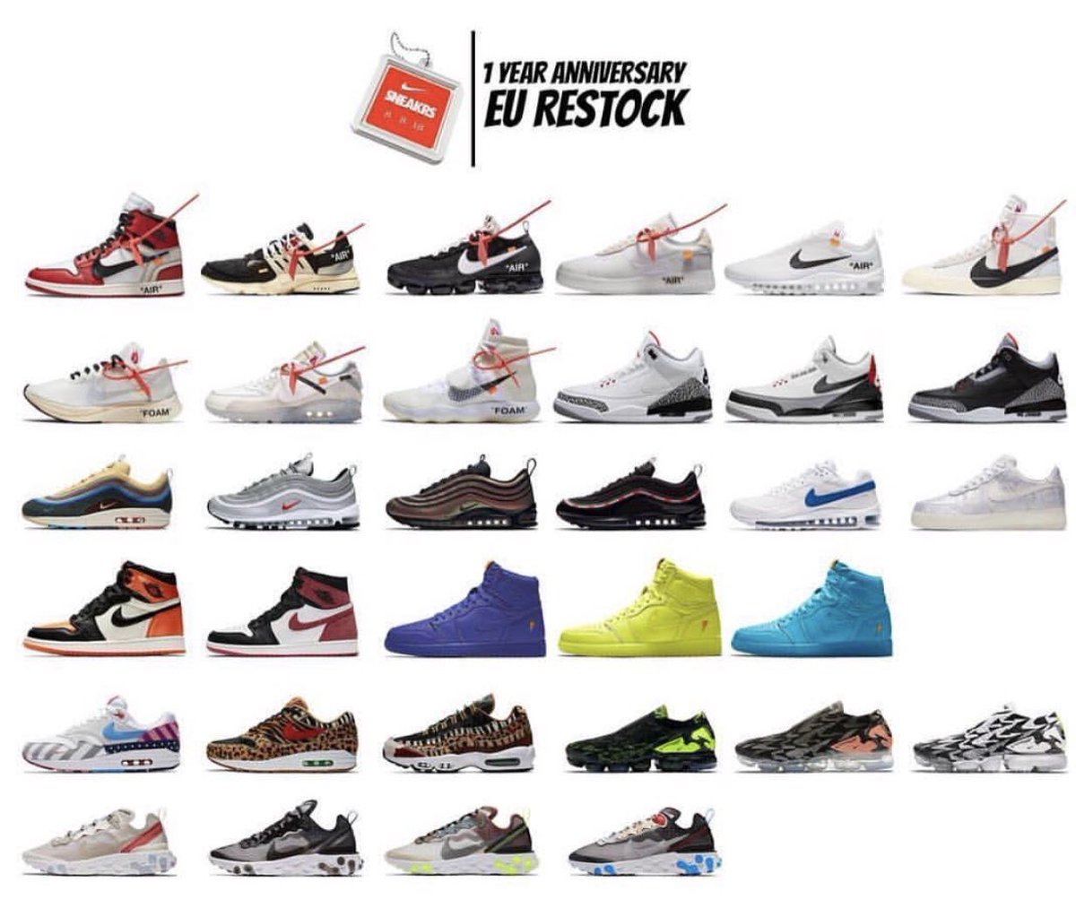 nike restock