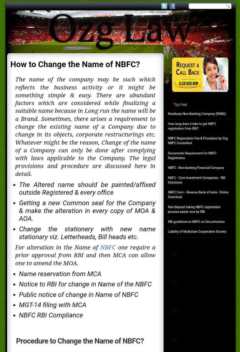 RbiApproval's tweet photo. How to change the name of #NBFC Company after #takeover? #OzgLaw #NBFCtakeover #NBFCsale #NBFCregistration #Mfi #Ozg #P2Plending #OzgLawyers #NBFCforSale #CrowdFunding #CrowdLending #RBIcompliance #TakeoverNBFC
 @ https://t.co/MNsaCxsHYc  @ https://t.co/Mpqjsbg1sh https://t.co/eOKijScKNn