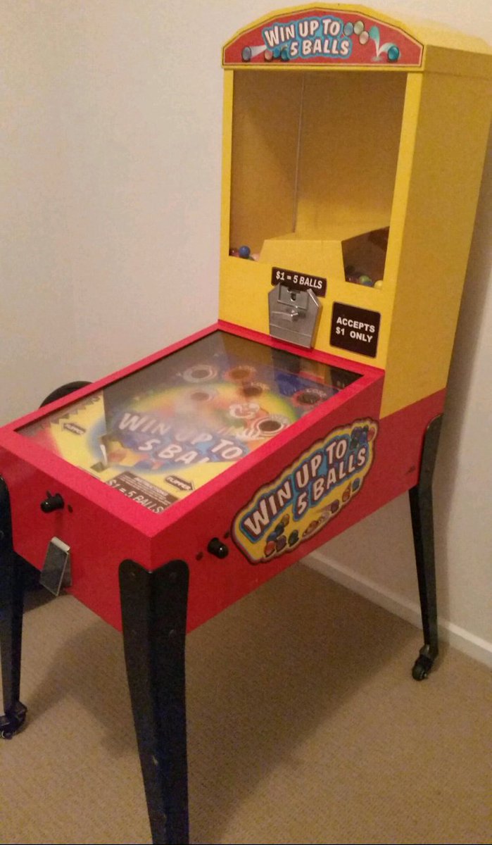 pinballpress's tweet image. Gumball pinball! 😱
#Pinball