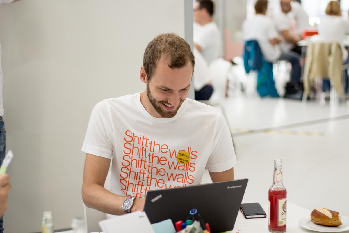 thingosio's tweet photo. We participated in @vitra's work hackathon at @arena2036 and drew up a future - concept, how communication at the workplace could be in 2028. Look at our outcome in this video: https://t.co/T367lip6dw https://t.co/6h5B1yIFHG