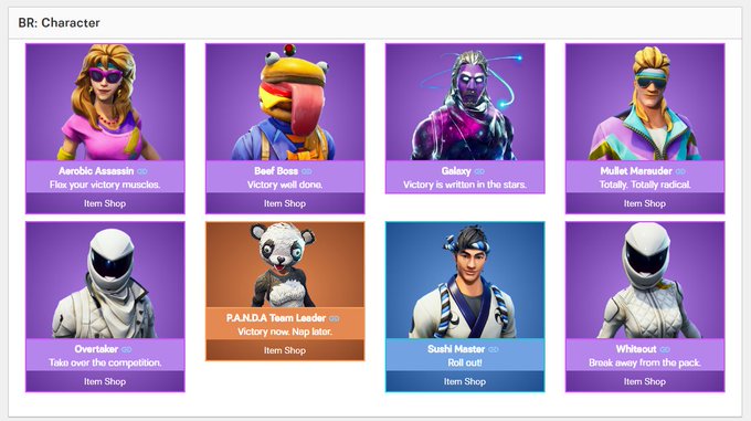 Fortnite S New Skins Include The Durr Burger A Sushi Chef And The Stig Pcgamesn