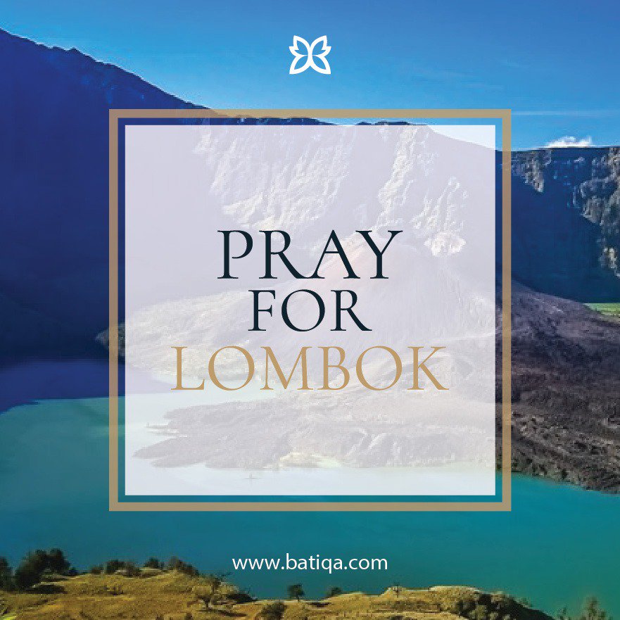 batiqapalembang's tweet photo. Let’s hope for a better situation tomorrow. Stay safe everyone.
#PrayForLombok
#BATIQAHotels
#BATIQAHotelPalembang https://t.co/gU9C1kd1eq