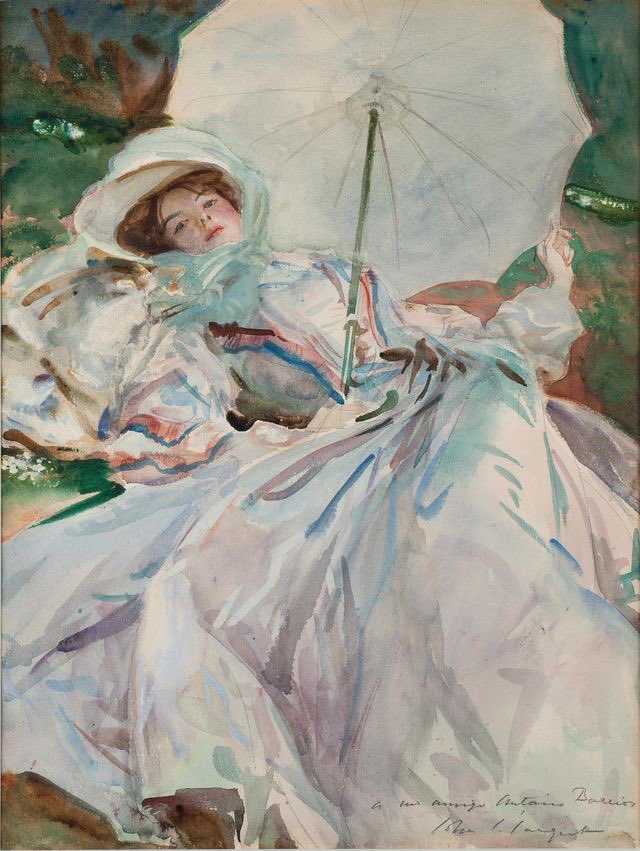 John Singer Sargent ジョン・シンガー・サージェント 《Lady with a