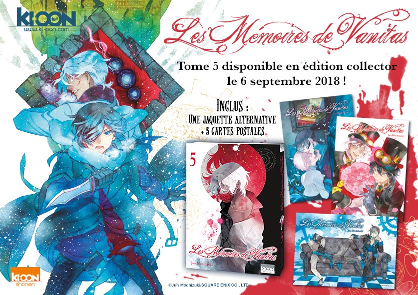 Les Mémoires De Vanitas Tome 5 Collector